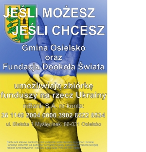 Pomoc dla Ukrainy - Gmina Osielsko